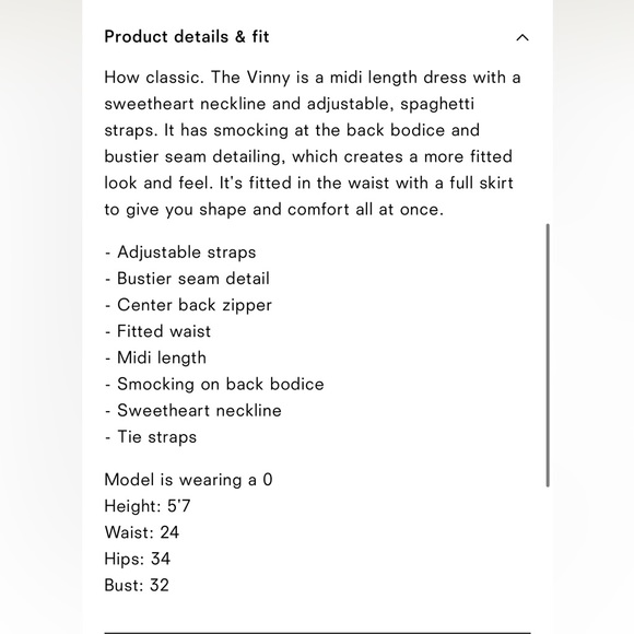 SOLD - Vinny Dress - Picture 4 of 6